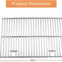 Cooking Grate Replacement for Cuisinart CGG-306, Stainless Steel Grill Grid Grate Replacement Parts 306-20087