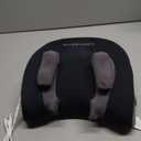 Shiatsu Neck Massager with Heat, Electric Deep Tissue Kneading Massage Pillow with 10-Minute Timer for Full Body Muscle Pain Relief, Cordless Portable Cervical Traction Device (Black)