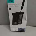 ESR Waterproof Phone Pouch for iPhone 13/14 / 15, Underwater Touch Sensitivity, IPX8 Floating Waterproof Cellphone Case with Lanyard, Dry Bag for Snorkeling, Black