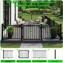 36 in. H x 4 ft. Heavy Duty BH Aluminum Straight Picket Railing with Post, Porch and Deck Railing Kit Supports Up to 800 Lbs, IBC Compliant and Certified, AAMA2604 Powder Coating, Textured Black