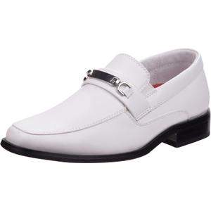 Josmo Penny Loafer Dress Shoes Slip-On Formal School Uniform Footwear Classic Polished Style Size Little Kid 13/Big Kids 1–4/ US Men 5–8
