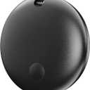 Air Tracker Tag IP67 Waterproof Bluetooth Tracker, Keychain Finder, Item Locator for Bags,Backpacks,Luggage,Wallets (Android Only Black-1)