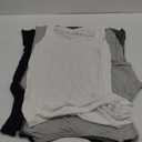 BQTQ 5 Pack Women's Tank Tops Square Neck Sleeveless Ladies Tank Top Undershirts XL