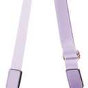 EVVE Crossbody Bags for Women Trendy Triple Zip Small Crossbody Camera Bag Purse with Wide Guitar Strap