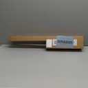 Ivilon Window Treatment Curtain Rod - Square Finials, 1 1/8 in Rod, 28 to 48 Inch, Antique Black