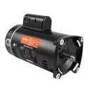 VEVOR 1.5 HP Pool Pump Motor, 56Y Frame, 115V((12.8 Amps))/230V(6.4 Amps) 3450 RPM, 60Hz, 1.1 Service Factor, 90F/250V Capacitor, CCW Rotation Square Flange Replacement Motor
