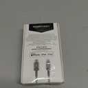 Fast Charging USB-C to Lightning iPhone Charger Cable, Nylon Braided Cord, MFi Certified Compatible Charger for Apple iPhone 14 13 12 11 X Xs Pro, Pro Max, Plus, iPad, 6 feet, Dark Gray