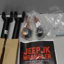 Rough Country Front Upper X-Flex Control Arms for 07-18 Jeep Wrangler JK - 11350