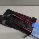 Covacure Hiking Poles Collapsible Trekking Poles - Aluminum Alloy 7075 Walking Sticks for Hiking with Telescopic & Foldable Tri-fold Design Hiking Gear for Women Men, Hiking, Camping, Climbing (100-120cm))