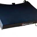 Kettle-Pro Foldable Side Table Shelf for Weber 22" Original and Master Touch Kettle Charcoal Grills |Kettle Grill Accessory with 6 Utensil Hangers