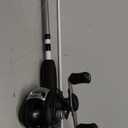 Shakespeare Alpha Medium 6' Low Profile Fishing Rod and Bait Cast Reel Combo (2 Piece),Black, White, 6' - Medium - 2pc