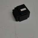 Chuangdi 2 Sets Acrylic Display Risers, Product Stand, Jewelry Display Riser Shelf Showcase Fixtures for Dessert Cupcake Candy Figure Treat Action Showcase (Black, Small Set)