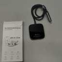 3-in-1 Wireless CarPlay Adapter 2026, Android Auto & Car Play Converter with HDMI Input for Fire TV Stick, Screen Mirroring & Streaming for Netflix/YouTube, Metal&Glass Case, Fit for 2016+ Cars -Grey