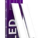 Under Cabinet Lights Motion Sensor Light Indoor 1500mAh Rechargeable LED Closet Lights Battery Operated Under Counter Lights for Kitchen (White, 2Pack)