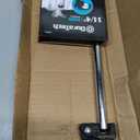DURATECH 11" Basin Wrench, Sink Wrench, Adjustable Tap Nut Spanner Basin Spanner, Capacity of 3/8" to 1-1/4" for Fixing Back and Union Nuts Under Sink