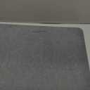 Stone Bath Mat Diatomaceous Earth Shower Mat Non-Slip Super Absorbent Diatomite Stone Bath Mats for Bathroom Floor Quick Drying Natural Easy to Clean(23.6''15.4" Gray) (Line1-grey)