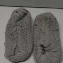 Vihir Cozy and Warm Men Slipper Socks - Non-Slip and Stylish Floor Socks Indoor House Shoes,gray