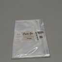 100 Pockets Mini Sheet Protectors fit 4x6'' Cards (Pack of 50) for 8.5x9.5 Mini Binders, Half Binders, Recipe Book Page Refill Sheets, 2 Pocket Index Card Protectors, Crystal Clear Covers