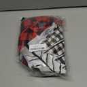 Christmas Tree Skirt 48 Inch, Red and Black Buffalo Plaid Xmas Tree Skirt, Winter Christmas Tree Mat for Home Party Holiday Indoor Outdoor Decorations