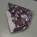 3yards Beading Fringe Trimming Long Beads Tassel Curtain Trim Ribbon Trim for Cover Edge Decorative (Purple)