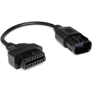 Polaris Diagnostic Tool 8 Pin to 16 Pin OBD2 Female Connector Adapter, ATV Motorcycle Diagnostic Tools, ATV Scan Tool Cable Fit for Polaris Slingshot, RZR, ACE, Ranger, General, Sportsman (1PCS)