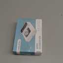 HOMDIS Portable Humidifiers for Travel, Small Mini Humidifier with Auto Shut-Off, Nightlight and Storage Bag for Hotel, Bedroom or Office, Plant Humidifier Indoor, White