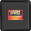 Ericair 13"  13" Nonstick Baking Sheet, Replacement Baking Pan for Ninja SP100, SP101, SP1001C, SP201 Foodi Air Fry Oven, Baking Tray for Ninja Foodi 8-in-1 Air Fry Oven (Black)