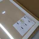 DOLLAR BOSS 24" x 18" Rustic White Cork Board