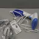 Conair Handheld Garment Steamer for Clothes, ExtremeSteam 1200W, Portable Handheld Design,White/Blue