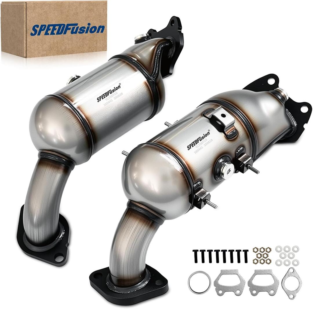 Catalytic Converter Compatible with 2011-2014 Chrysler 200, 2011-2016 Town & Country, 2011-2014 Dodge Avenger, 2011-2019 Grand Caravan/Journey V6 3.6L Catalytic Convertor (EPA Compliant)