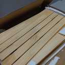 Solid Pine Wire Shelf Covers, 16" D x 26" L, Tool-Free Pantry Rack, 26" Length