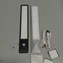 6 Pack 10" Under Cabinet Lights with Digital Display,52 LED Rechargeable Motion Sensor Light Indoor,3 Color Temperatures, Magnetic Dimmable Closet Lights, Under Counter Light for Kitchen