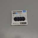 MiTag Duo - Bluetooth Tracker for iOS or Android, Smart Air Tracking Tag/Key Finder/Luggage Tracker/Item Locator, Compatible with iOS Find My or Google Find Hub App, IP67 Waterproof (4 Packs)