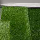 Artificial Grass Turf, 2ft x 3ft (6 ft²) 20mm Pile Height Indoor Outdoor Synthetic Realistic Faux Fake Astroturf Rug Carpet Mat for Balcony Decor Playground Patio Dogs