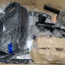 Office Chair, Ergonomic Computer Gaming Chair PU Leather Comfortable Swivel Task Home Office Desk Chair High Back with Adjustable Padded Armrests, Grey