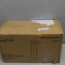 Suptek Adjustable Under Desk and Wall PC Mount, 3.94 to 11.61 inch Wide Computer Case CPU Hanger Holder 360 Degree Rotatable Under-Desk PC Hanging Stand Holder Mount (ZJJ001L)