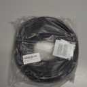 Black Rubber Weather Stripping Door Seal Strip, D Shape Door Weather Seal Strip, Self-Adhesive Soundproofing Frame Insulation Tape for Doors Frame/Window Seal,Blocks Cold Drafts Noise