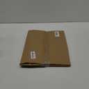 Fitable Square Table Cover Outdoor and Indoor Tablecloth - Washable Waterproof Wrinkle Free Table Cloth with Zipper and Umbrella Hole for Spring/Summer/Party/Picnic/BBQS/Patio Beige 54 x 54 inch