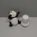 Panda Essential Oil Diffuser - Cute Rotatable Diffuser for Home with 7-Color Light, Aromatherapy Diffuser for Bedroom and Office