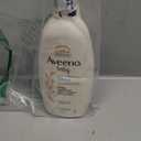 Aveeno Baby Daily Moisture Body Lotion for Sensitive Skin, Hypoallergenic Moisturizing Baby Lotion with Nourishing Oatmeal to Deeply Moisturize Baby's Skin, Fragrance-Free, 18 fl. oz