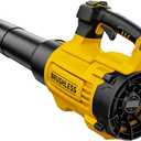 20V Cordless Leaf Blower, Max 600 CFM/125 MPH Turbo Boost Mode Compatible with DeWALT 20V Max Battery, Brushless Motor, Ergonomic 3.6LBS for Driveway & Yard, Tool Only