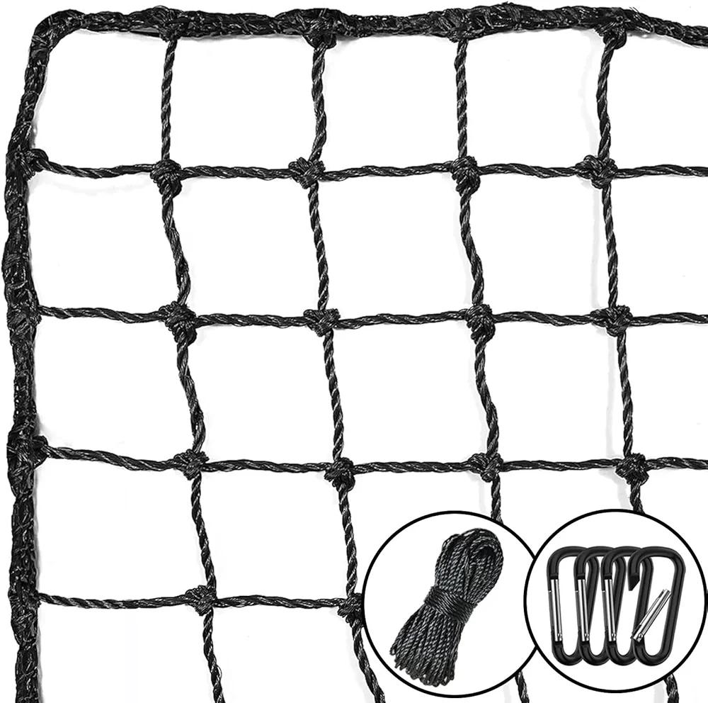 Baseball Softball Backstop Nets,Sports Net,Sports Netting Barrier,Sports Netting for Backyard,Twisted Knotted PE Net, 10x40