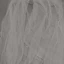 Bridal Veil Pearl Beaded Edge 1 Tier Fingertip Length Wedding Veil with Comb (35 Inches Off White)