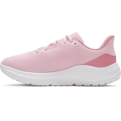 Under Armour Women's Charged Pursuit 4, (647) Prime Pink/Pink Elixir/White, 8.5, US