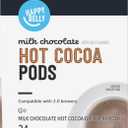 Happy Belly Hot Cocoa Pods, Milk Chocolate, 24 Count