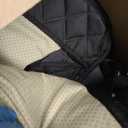 Front & Back Seat Extender for Dogs with 46L Storage, Foldable Storage Box Hard Bottom Car Seat Cover for Dogs, for Cars, SUV ect, Scratch-Resistant Pet Seat Protector, 19.68"L x 11.18"W x 11.18"H