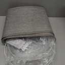 Drum Lampshades Set of 2, 11.6" Top x 12.6" Bottom x 9.8" High Lamp Shades for Table Lamps, Bedside Lamps, Floor Lamps, Gray Fabric Lampshade, Easy Assembly Lamp shade Replacement, Spider Fitter