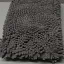 Muddy Mat | Super Absorbent Door Mat Indoor, Microfiber Quick Dry Chenille Entryway Rug, Non-Slip Front Door Mat, Indoor Mats for Entryway, Machine Washable Pet Rug, Grey 30"x19"