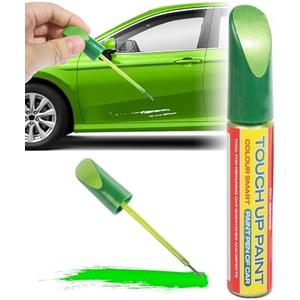 ESEWALAS Car Paint Pen,Car Paint Repair,Car Repair Scratch Remover,Touch Up Paint for Cars,Car Accessories Car Scratch Repair Paint Pen,Quick Easy Car Touch Up Paint Pen for Car Deep Scratches (Green),Pack of 4