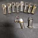 Mag Lug Nut 12x1.5 Flat Top 1.0" Long Shank, Zinc Washer